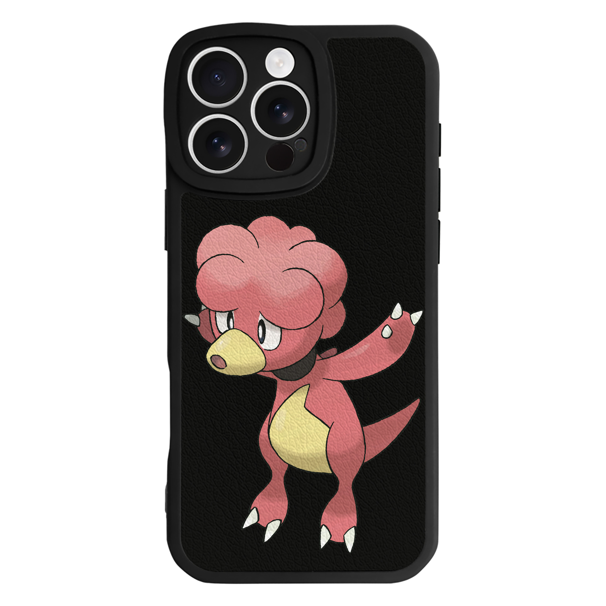 （画像用） ポケットモンスター Pokémon 【iPhone 16シリーズ対応】シリコンスマホケース（レザー調） 材質：シリコン